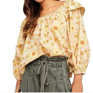 Free People - Miss Daisy Printed Top